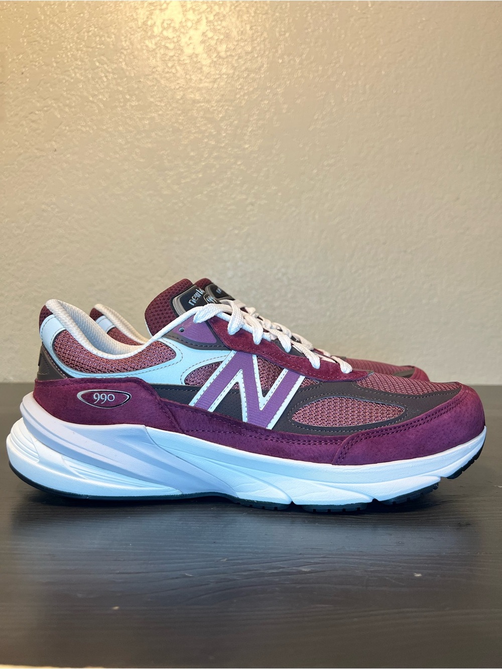 Teddy Santis x New Balance 990v6 Made in USA 'Burgundy Tan' Size 13
